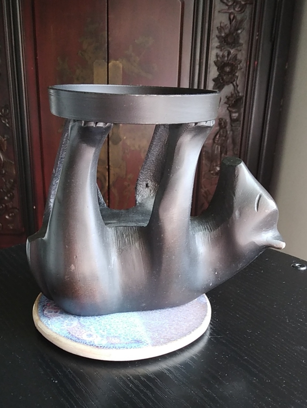 Brown Bear Candle Holder